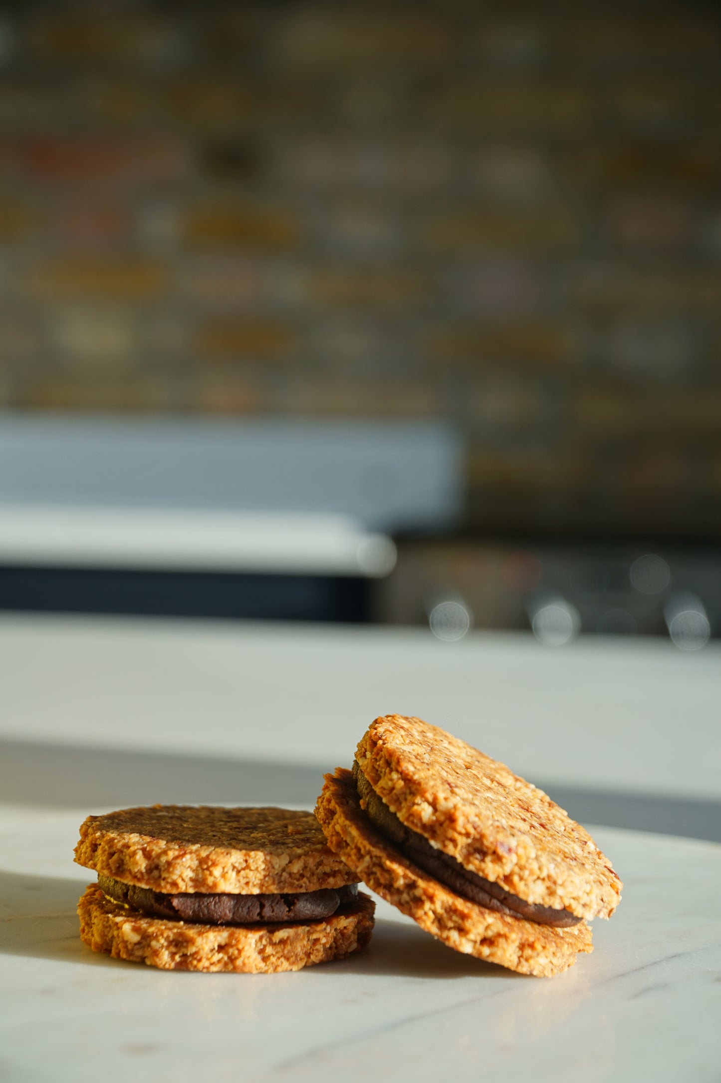 Cashew nuts and coconut alfajores x 6
